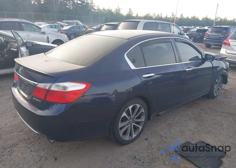 2013 Honda Accord Sport from USA, damaged, VIN 1HGCR2F55DA172107